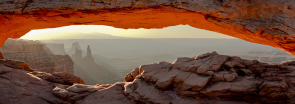 Mesa Arch Panorama