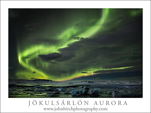 Jokulsarlon Aurora