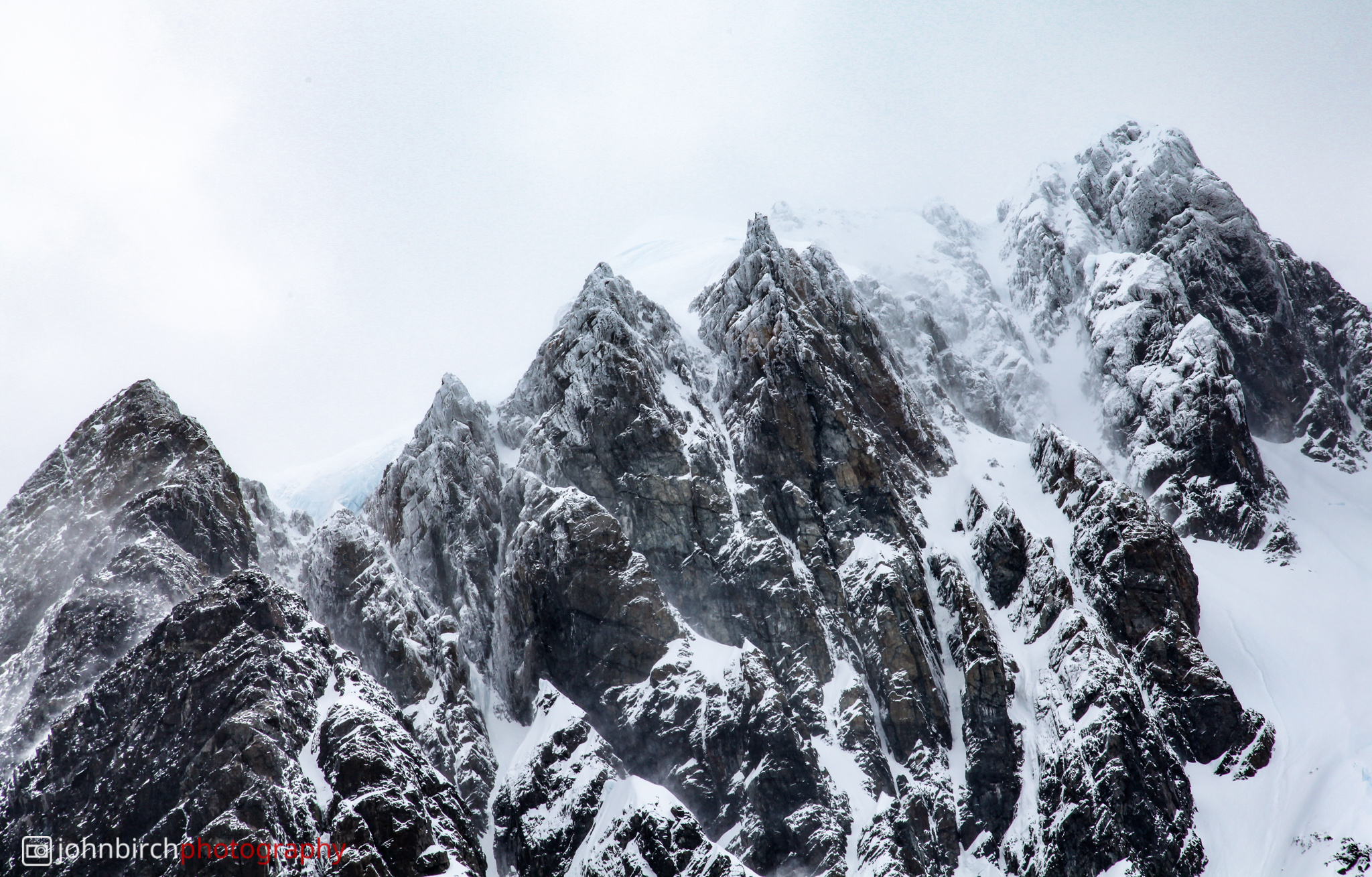 Jagged Mountain Peaks · Lamaire Channel