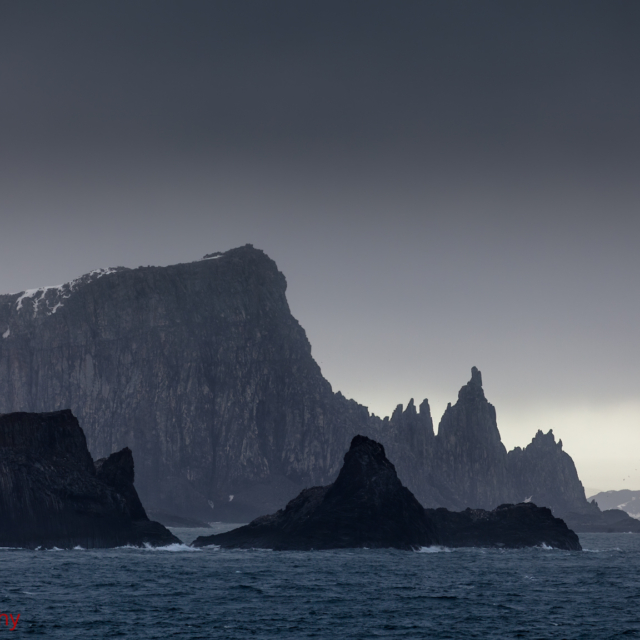 First Sight of South Shetland Islands