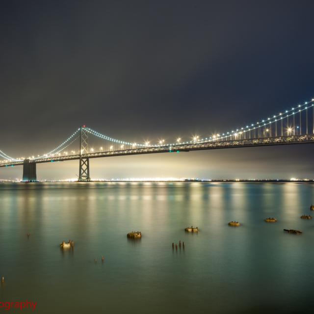 High Tide at the Bay Bridge, San Francisco